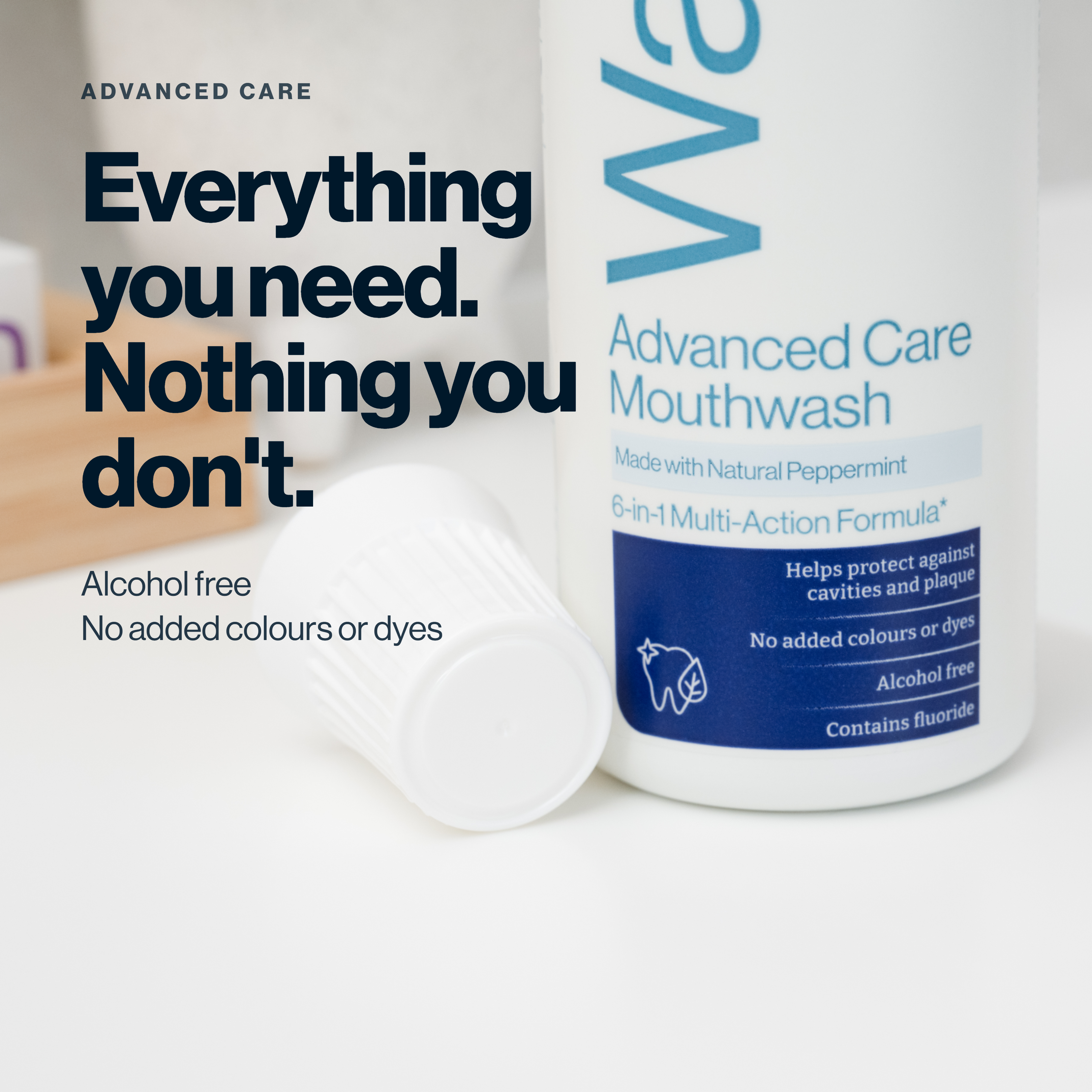Waken Advanced Care Mouthwash 500ml