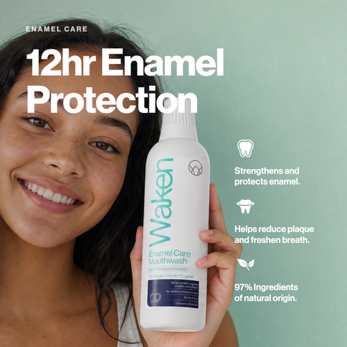 Waken Enamel Care Mouthwash 500ml