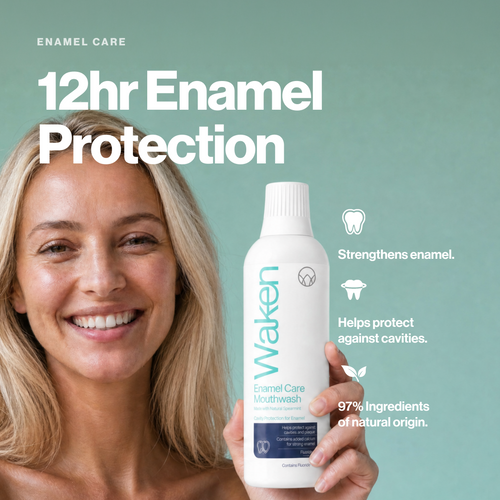 Waken Enamel Care Mouthwash 500ml