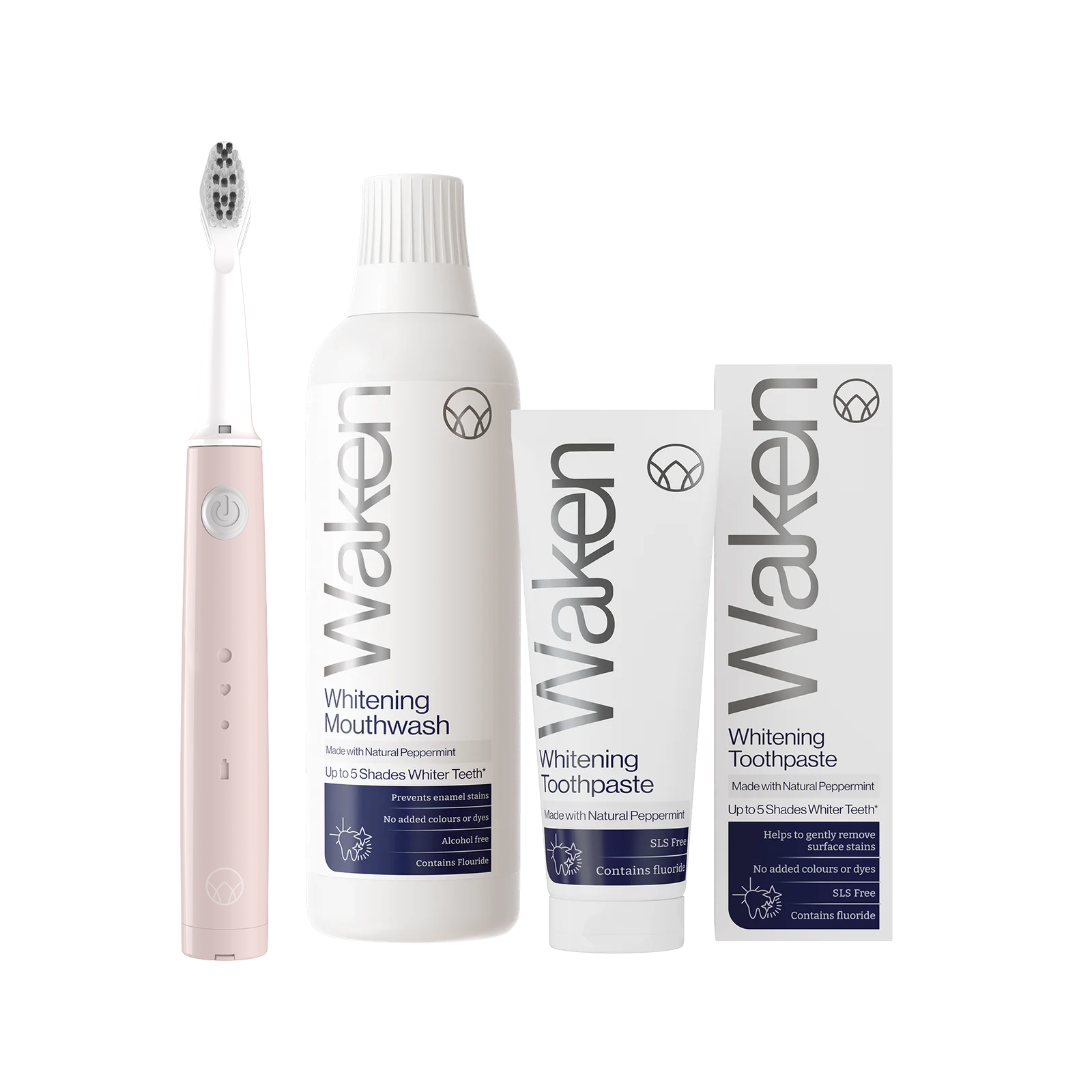 Waken Whitening Starter Kit (Dusty Rose)