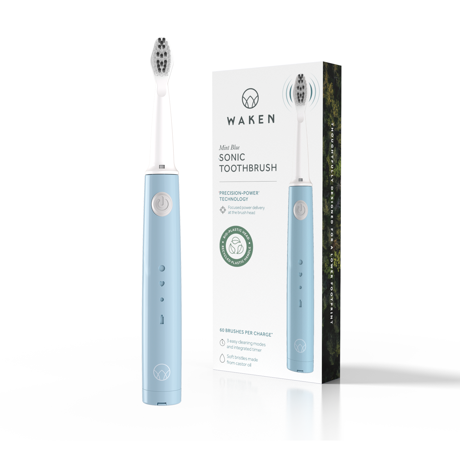 Sonic Toothbrush in Mint Blue