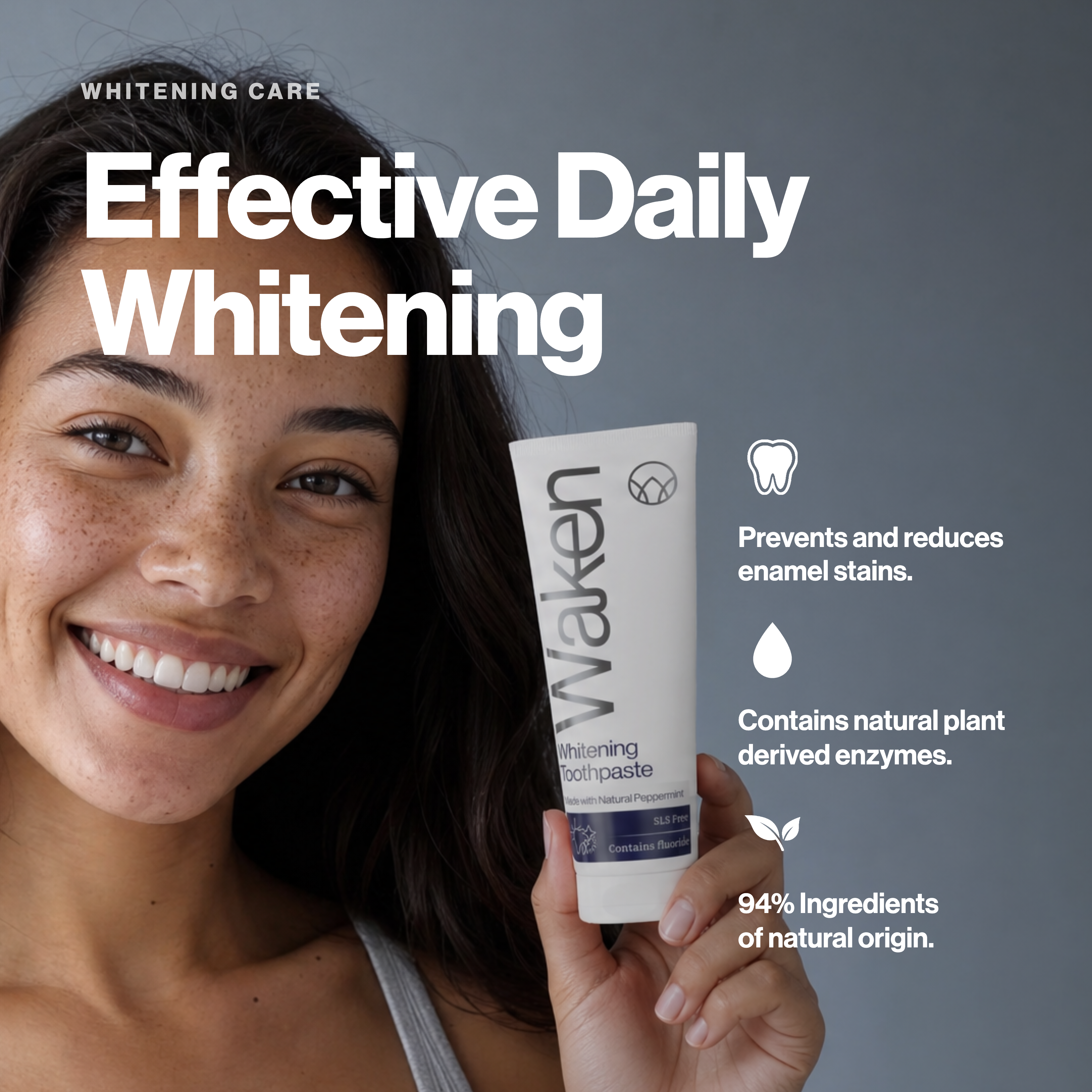 Waken Whitening Toothpaste 75ml