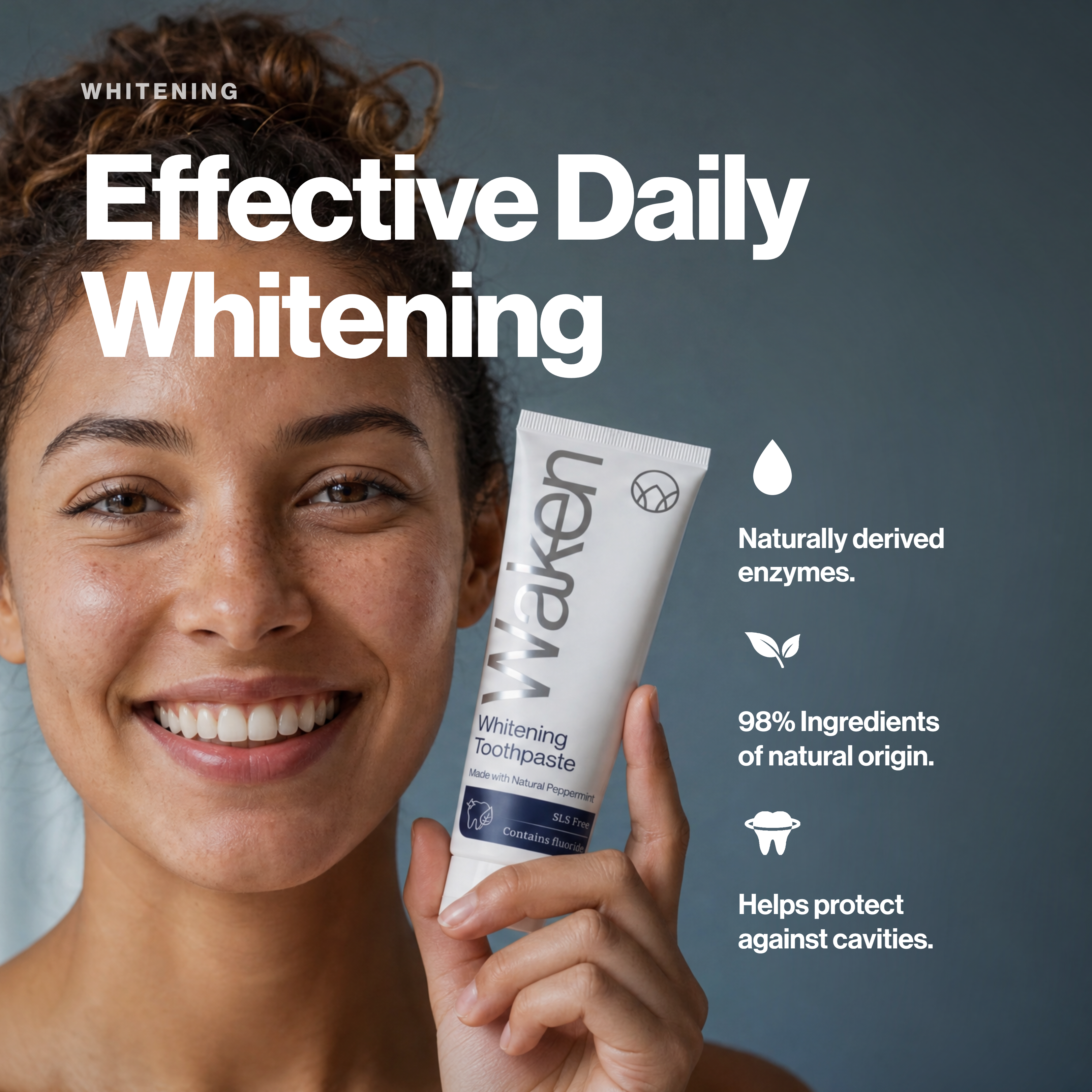 Waken Whitening Toothpaste 75ml